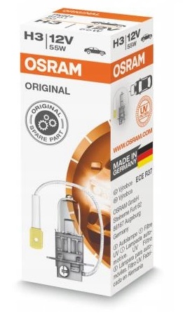 Osram ORGINÁLNA ŽIAROVKA H3 12V 55W PK22s