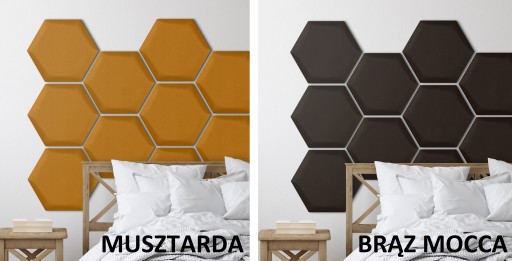 ŠESTUHÓNOVÉ ČALÚNENÉ PANELY 30X26 VOŠTINA