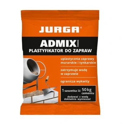 JURGA Admix Prášok vrecúško 16g. - plastifikátor na pečenie murár. a omietky.