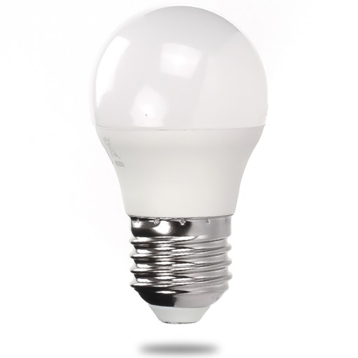 JASNÁ LED ŽIAROVKA E27 6W 480lm 3000K GUĽOVÁ HRUBÝ ZÁVIT TEPLÁ BIELA FARBA