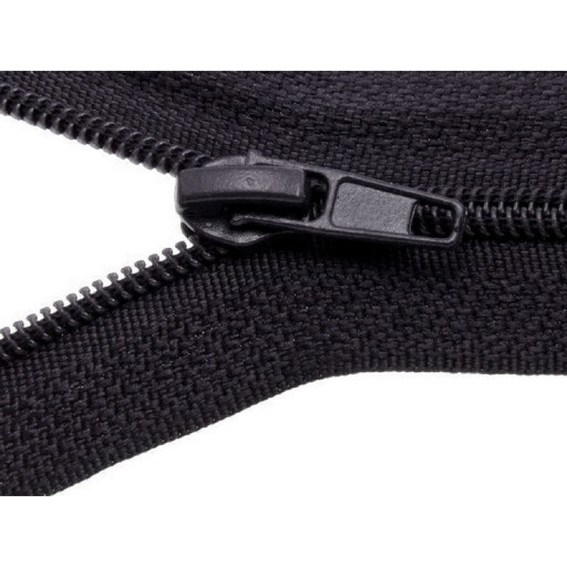 Posuvník so zámkom pre 5 mm špirálovú pásku, Autolock strojček, ČIERNA, 4 ks.