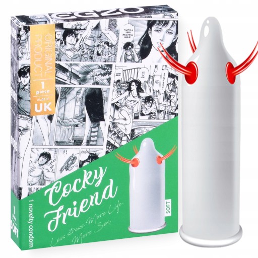 EGZO Cocky Friend Penis Friend 1 ks