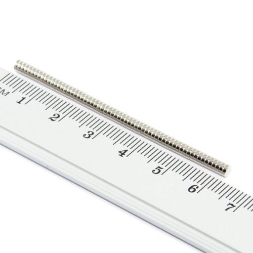 VALEC NEODYMOVÝ MAGNET 3x1 N52 STRONG - 100 ks.