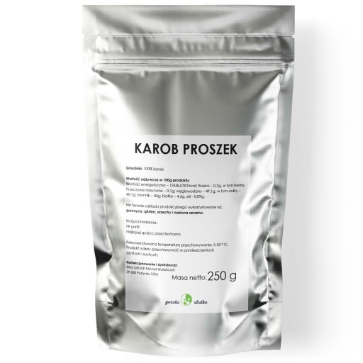 CAROBO POWDER, zdravá náhrada kakaa, 250g