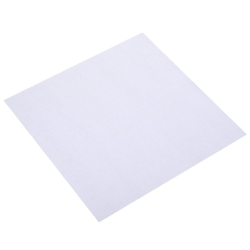 Plátno na vyšívanie krížikovým stehom biele 14ct 30x30cm
