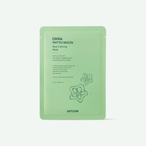 JAYJUN Okra Phyto Mucin Skutočná upokojujúca maska 25ml