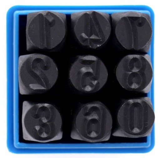 Kraftdele KD11204 Čitateľské značky Číslice 8mm