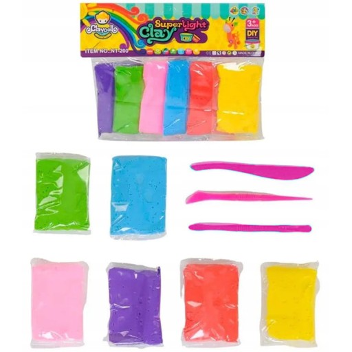 PLASTOVÁ PĚNA PENA PLAYSTINE 6 FARIEB