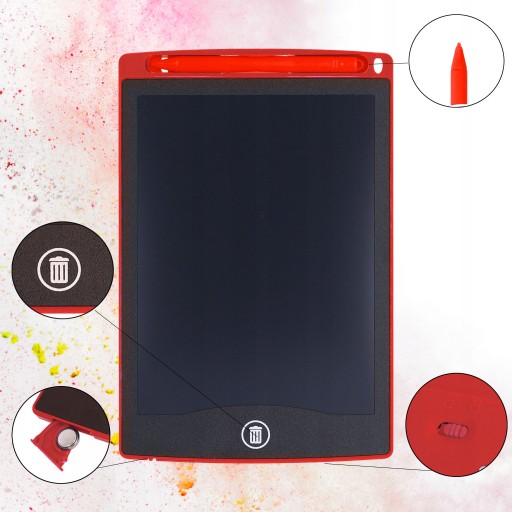 GRAFICKÝ TABLET maľba, kresba, popis, tabuľa, stylus pre deti