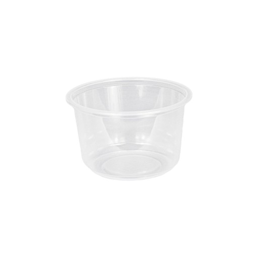 Okrúhle PP plastové nádoby 250ml, priemer 115, 50 ks.