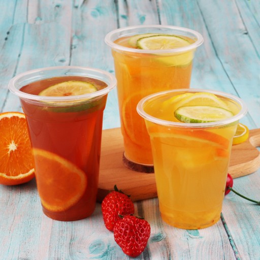 HAKE BUBBLE ČAJOVÉ hrnčeky s vypuklým viečkom ECO 400ml 50KS