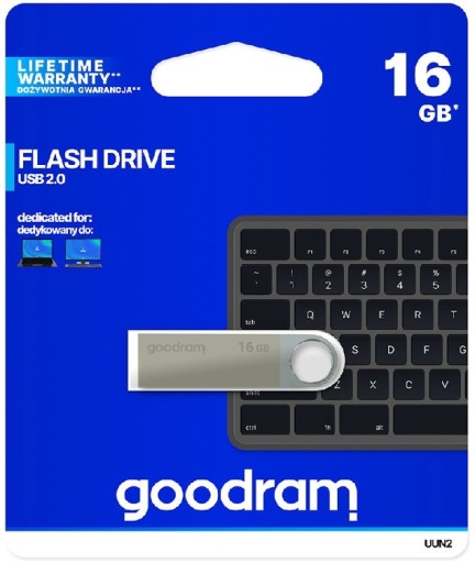 GOODRAM METAL PENDRIVE MEMORY 16 GB