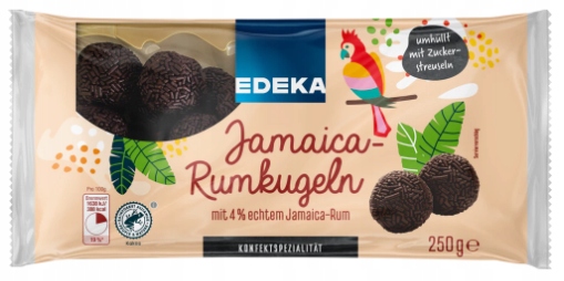 EDEKA Jamaica Rumkugeln RUMOVÉ GUĽKY 250g