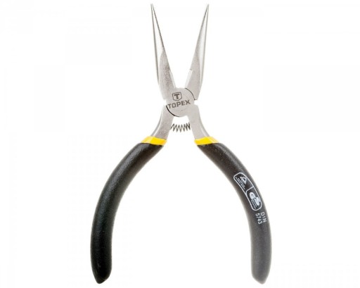 Presné predĺžené rovné kliešte 130mm 32D726