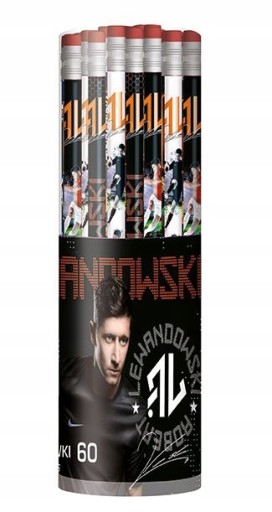 HB grafitová ceruzka s gumou RL9 Robert Lewandowski