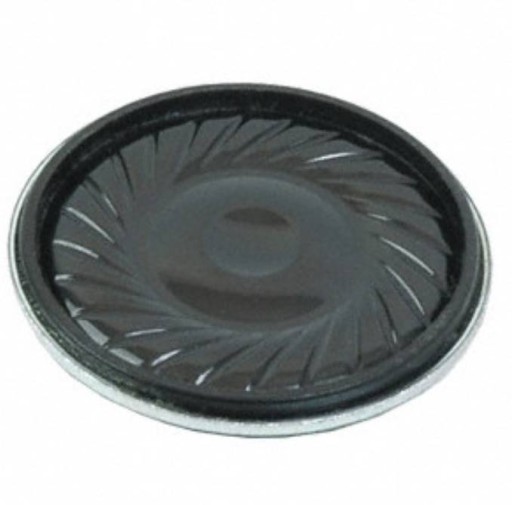 Reproduktor YD27-08 0,5W 8Ohm h=5mm plastová membrána