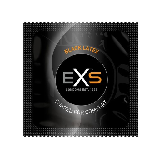 EXS BLACK LATEXOVÉ KONDÓMY 1 ks.