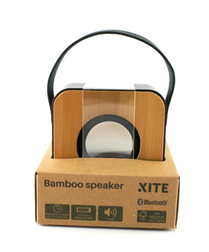 XITE BAMBOO SPEAKER 5W kompaktný prenosný reproduktor