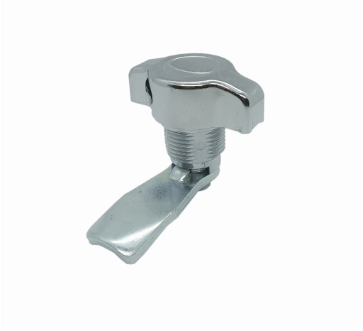 Chrómovaný zámok skrinky s 18,5 mm kľučkou na visiaci zámok pre ľavé dvere