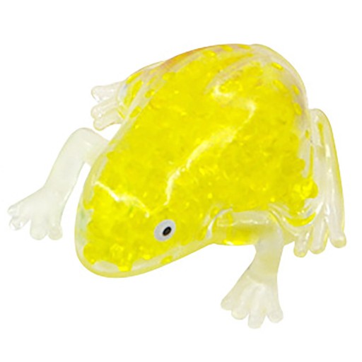GNIOTEK GEL FAREBNÝ ŽABA ANTISTRESOVÝ SENZORY SQUISH PRANK JOKE