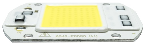 COB LED 50W 4700lm BIELA 60x40mm 230V + past.