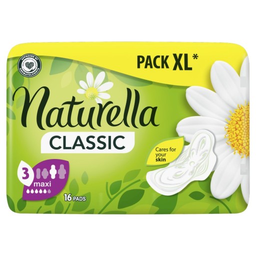 NATURELLA CLASSIC MAXI hygienické vložky s krídelkami