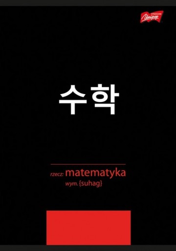 A5 60k tematický zápisník na stiahnutie Matematika K-Pop