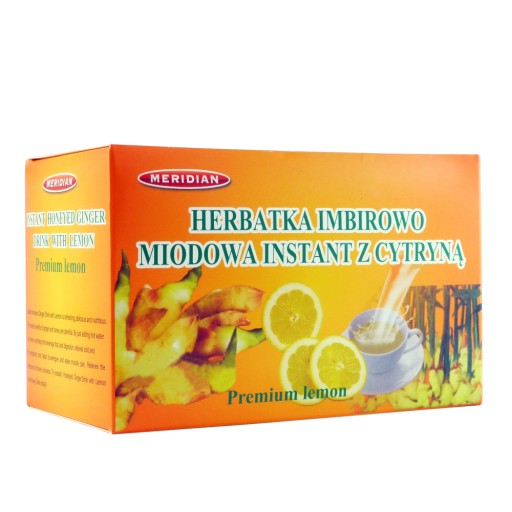 Meridian zázvorový medový čaj s citrónom 10 S.