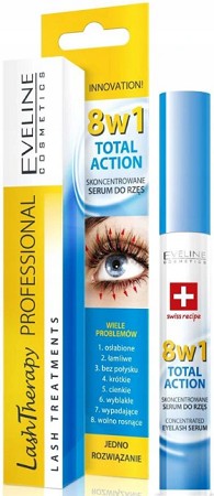 Eveline Lash Therapy Professional Total Action Sérum na mihalnice 8v1