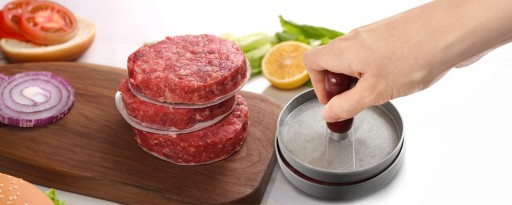 HLINÍKOVÁ LIŠOVACIA FORMA NA BURGEROVÉ KARTY 11,5 cm GRILOVACÍ LIS NA HAMBURGERY