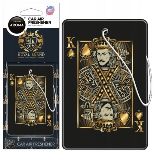 Aroma Car ROYAL BRAND KING card king osviežovač vzduchu