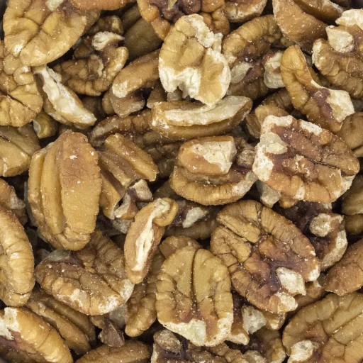 PEKANOVÉ ORIECHY 250g Kúsky pekanových orechov, čerstvé, kvalitné