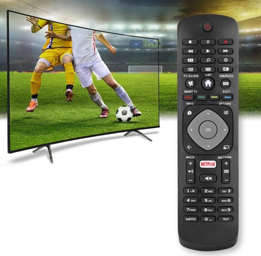 DIAĽKOVÉ OVLÁDANIE PRE TV PHILIPS UNIVERZÁLNY SMART S NETFLIX PRE TV
