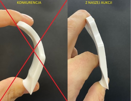 FLEXIBILNÁ GUMOVÁ STIERKA 40, 60, 80 mm sada 3 kusov