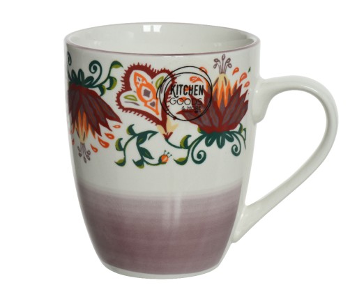 Porcelánový hrnček Purple Flowers 250ml