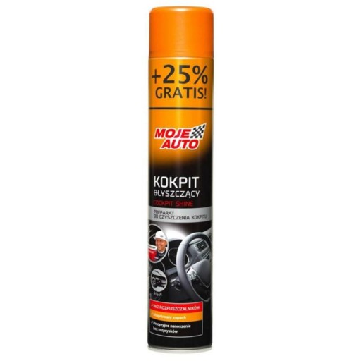 MY CAR Cockpit Glossy 750ml - čierny