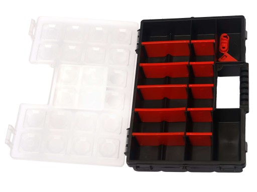 PLASTOVÝ BOX NA ORGANIZÁTOR 284x182x50 14 ODDELENÍ