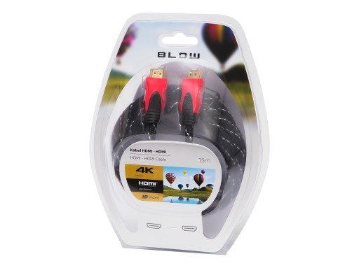HDMI 2.0 kábel FULL HD UHD 4K 3D BRAIDED 1m