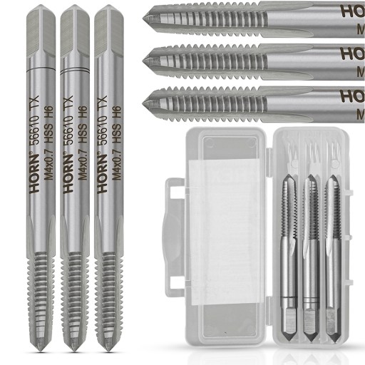 M4 HSS ZÁVIT M4x0,7 mm. SADA 3 KS