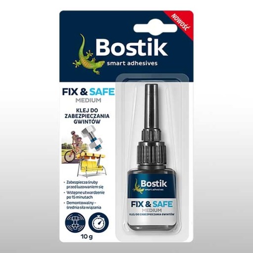 FIX&SAFE GLUE 10G NA ZAISTENIE NITOV BOSTIK