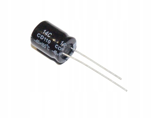 ELEKTROLYTICKÝ KONDENZÁTOR 330uF/35V 105C x__8ks