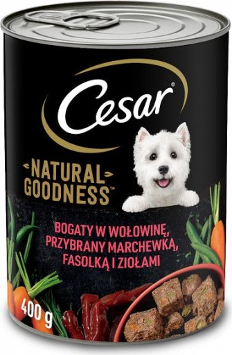 CESAR DOSPELÉ KRMIVO S HOVÄZÍM MÄSOM PRE PSOV 400g