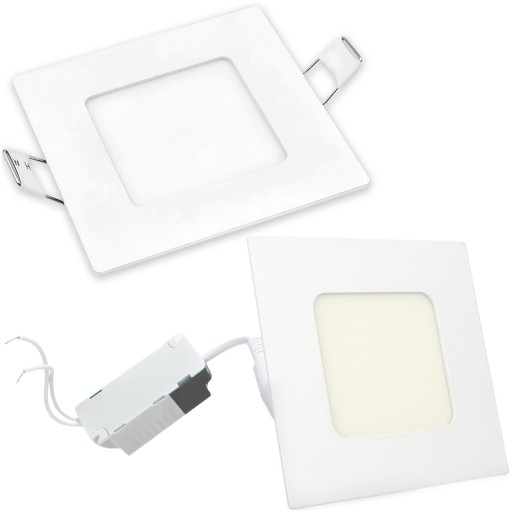 MALÉ VÝKONNÉ STROPNÉ SVETLO ZÁPUSTNÉ NEUTRÁLNE BIELA 3W 230V DENNÉ SVETLO