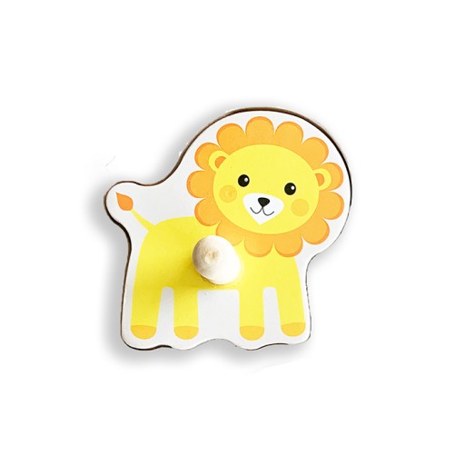 Drevené puzzle zoo SMILY PLAY Montessori