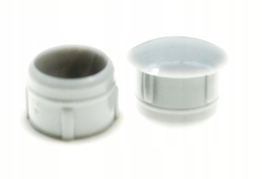 12 mm - ŠEDÁ RAL7040 - TECHNOLOGICKÝ KRYT OTVOROV - PLAST 50 ks