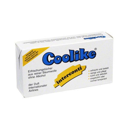 COOLIKE hydratačné obrúsky INTERCONTI 5 KS