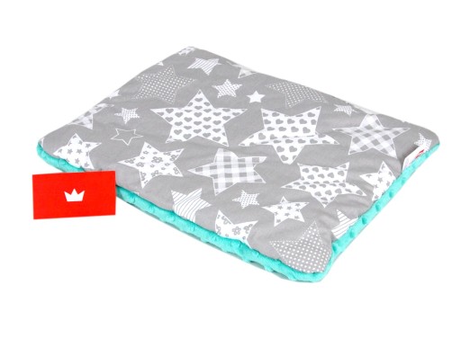 BabyLux MINKY VANKÚŠEK 35X30 CM DO KOČÍKU PLOCHÝ 3