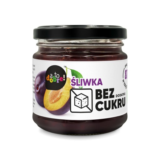 Slivkový lekvár bez cukru 195 g - A To Dobre