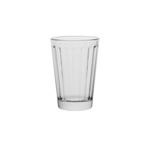 Pohár, 190 ml, nízky, sada 4 kusov, na džús, vodu, studené nápoje, prúžky