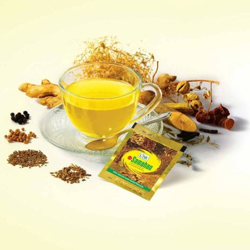 SAMAHAN Bylinný čaj na prechladnutie 10 vrecúšok Link Natural